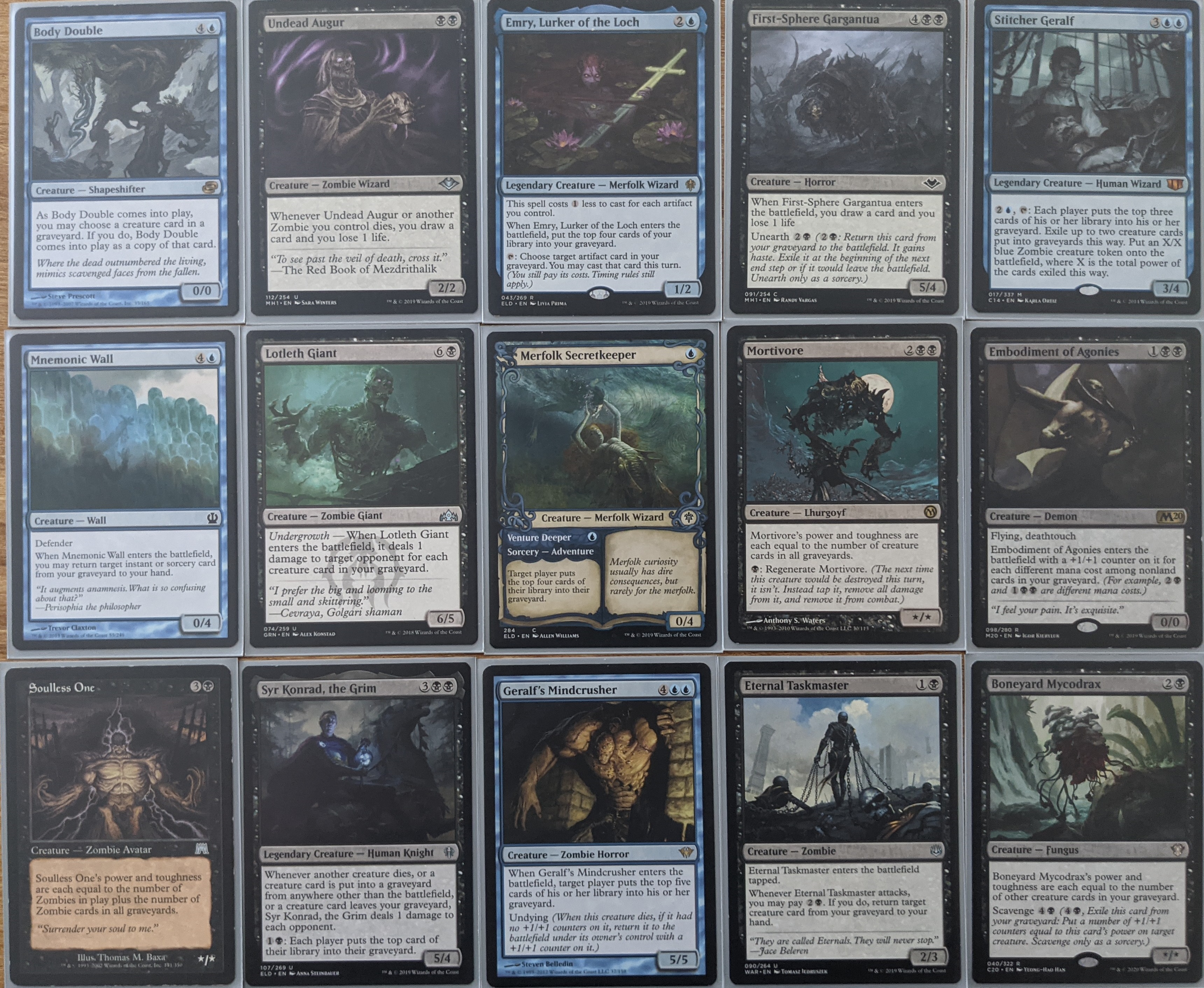 Phenax, God of Deception - Mill EDH Deck (Custom 100 Card Commander Deck)